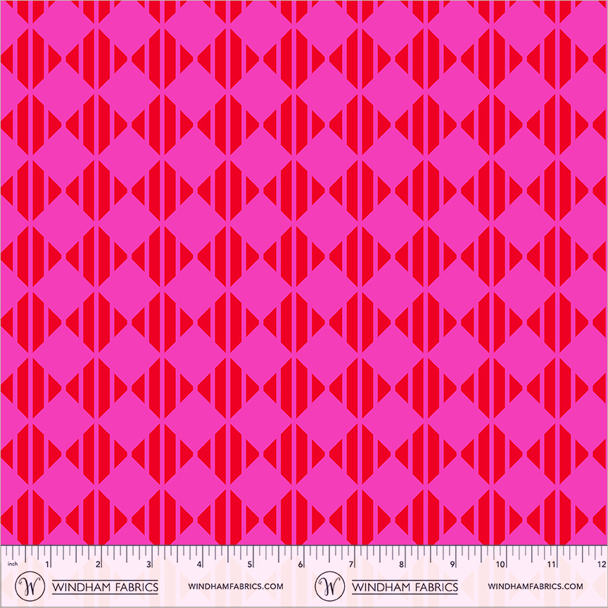 55382-1-Red-Pink Annabel's Blenders Checker Red/Pink - Image 1
