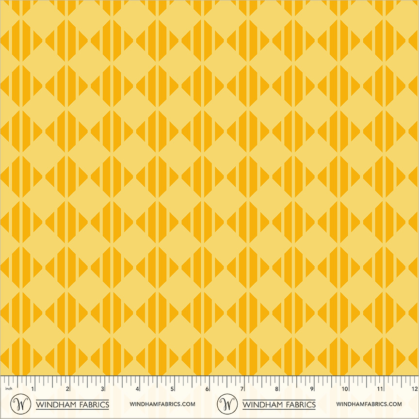 55382-19-Just-Yellow Annabel's Blenders Checker Yellow - Image 1