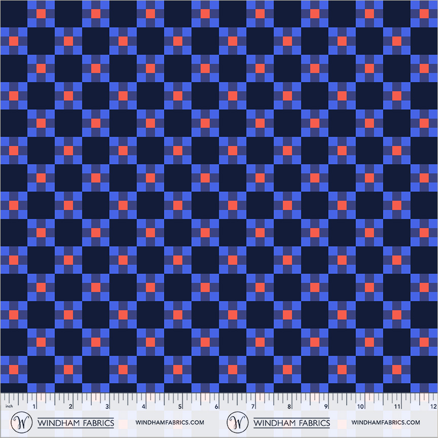 55383-20-Deep-Blue Annabel's Blenders Picnic Deep Blue - Image 1