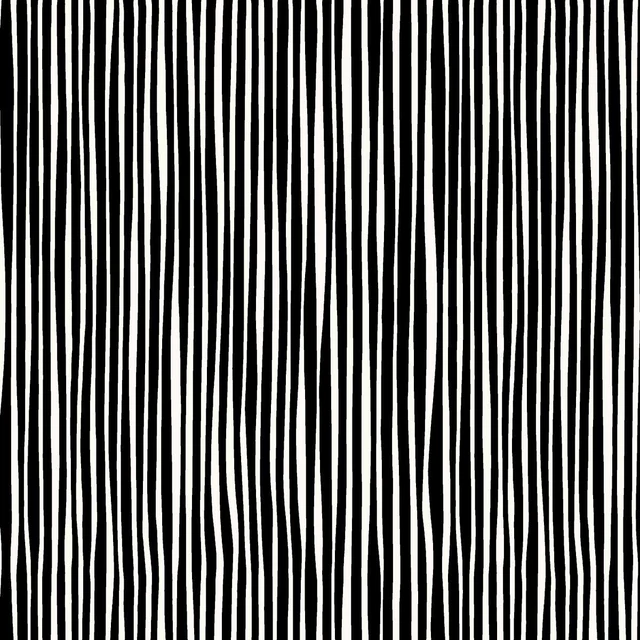 8961-91 Meow Mix Lines Black/ Off -White - Image 1