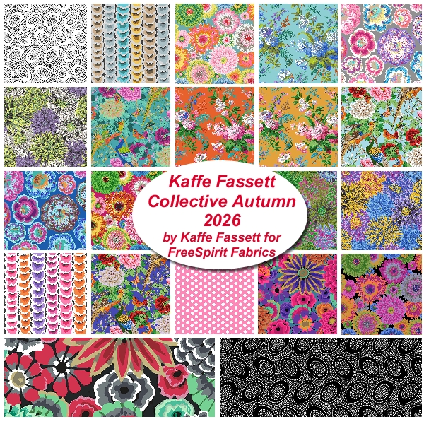 FQBs_3-1179 Kaffe Fassett Collective Autumn 2026 Fat Quarter Bundle - Image 1