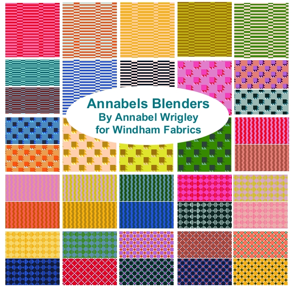 FQBs_3-1180 Annabel's Blenders Fat Quarter Bundle - Image 1