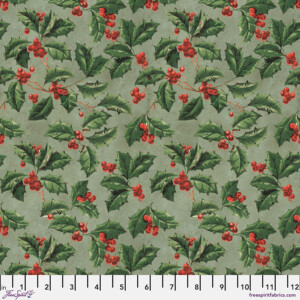 Tim Holtz Seasonal Palette Christmas Holly Canvas