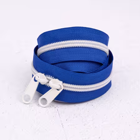 RRZIP30-603 Renaissance Ribbons 30" Handbag Zipper Cobalt - Image 1