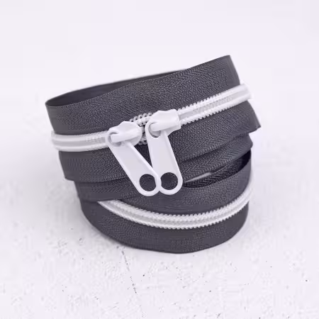 RRZIP30-801 Renaissance Ribbons 30" Handbag Ash - Image 1