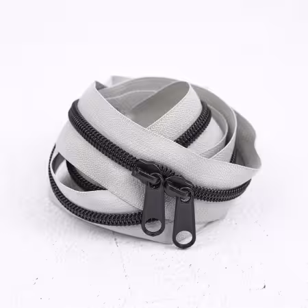 RRZIP30-802 Renaissance Ribbons 30" Handbag Smoke - Image 1