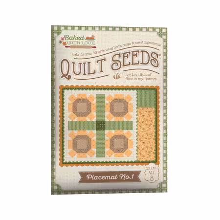 ST-50217 Lori Holt Baked With Love Quilt Seeds Pattern Placemat No. 1 - Image 1
