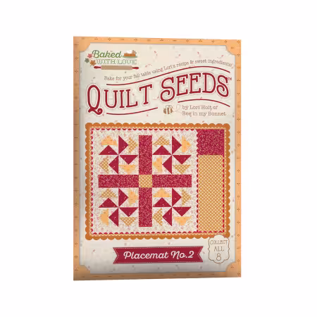 ST-50218 Lori Holt Baked With Love Quilt Seeds Pattern Placemat No. 2 - Image 1