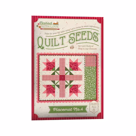 ST-50220 Lori Holt Baked With Love Quilt Seeds Pattern Placemat No. 4 - Image 1