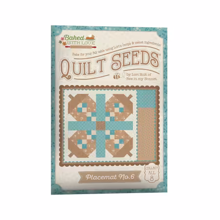 ST-50222 Lori Holt Baked With Love Quilt Seeds Pattern Placemat No. 6 - Image 1