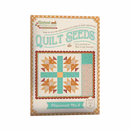 ST-50224 Lori Holt Baked With Love Quilt Seeds Pattern Placemat No. 8 - Image 1